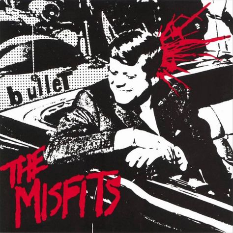 THE fucked-up punk image of Donald Trump for 2016 | Dangerous Minds Misfits Poster, Punk Album Covers, Bullet Stickers, Two And Half Men, Samhain Danzig, Misfits Band, Danzig Misfits, The Heist, Punk Poster