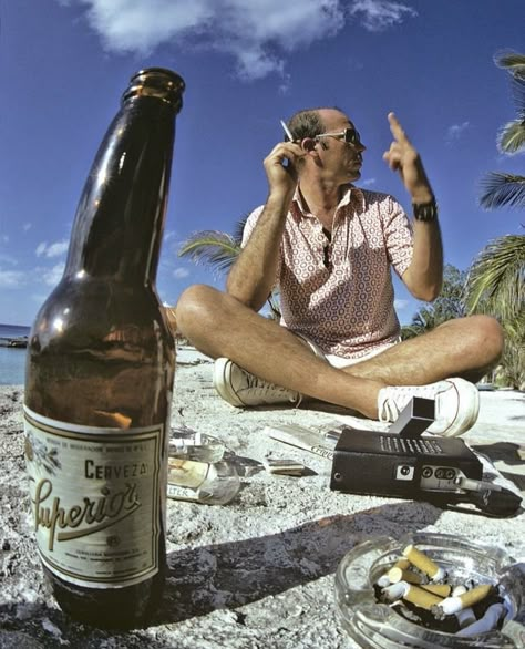 Gonzo Journalism, Hunter Thompson, Morrison Hotel, Rhapsody In Blue, Hunter S Thompson, Fear And Loathing, Hunter S, Best Beer, 인물 사진