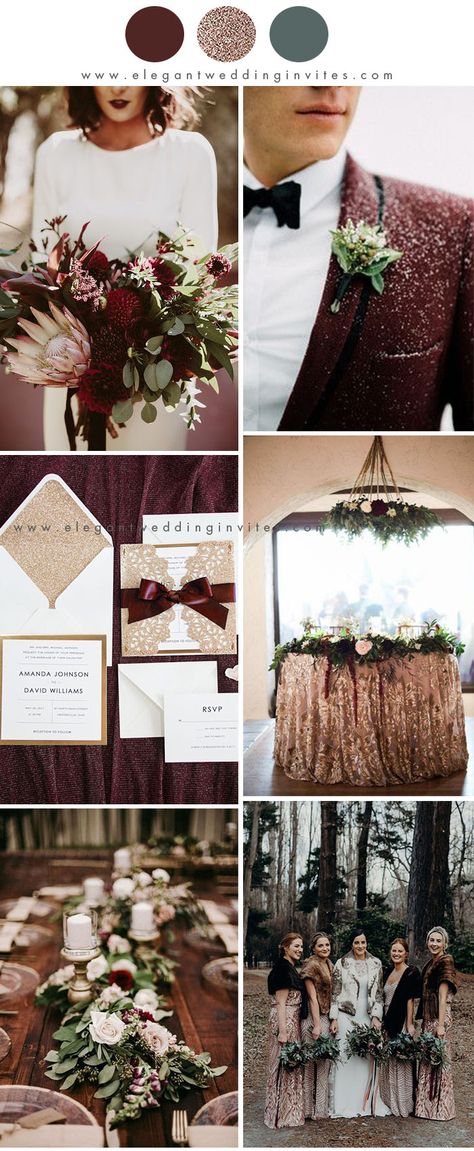 winter wedding colors Archives - Elegantweddinginvites.com Blog Winter Wedding Color Palette, Winter Picture, Wedding Color Palettes, Winter Wedding Colors, Wedding Themes Winter, December Wedding, Christmas Color, Winter Wedding Inspiration, Winter Wonderland Wedding