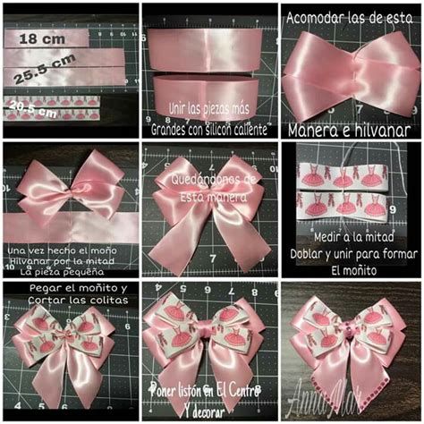 Projek Menjahit, Girls Hair Bows Diy, Homemade Bows, Make A Bow, Hair Bow Tutorial, Bows Diy Ribbon, Diy Bows, Bow Tutorial, Handmade Hair Bows