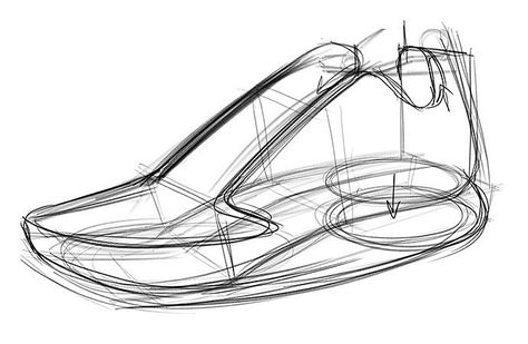 How to draw shoes step by step | Adobe How To Draw Shoes, Drawing High Heels, Learn Illustration, Shoe Drawings, National Institute Of Design, Sneakers Sketch, Sneakers Drawing, Learn To Sketch, Shoe Sketches