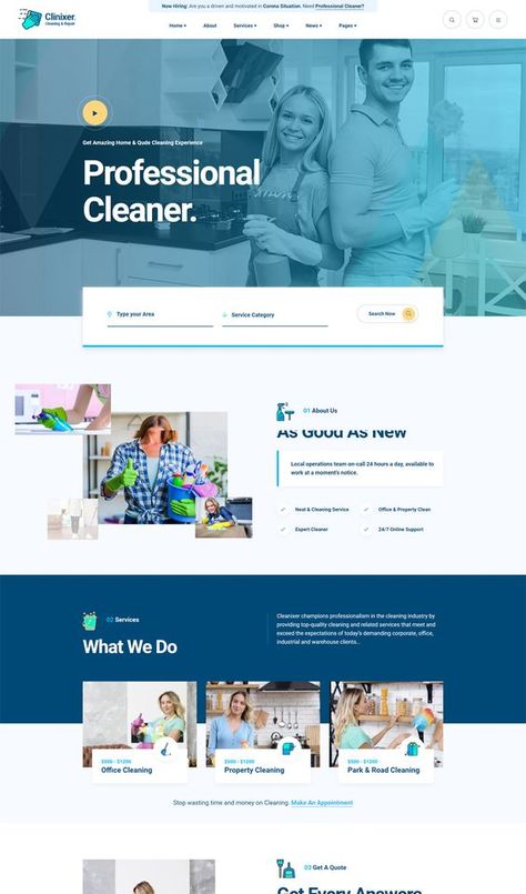 Cleaning Services HTML5 Website Template House Cleaning Website Design, Cleaning Services Website Design, Cleaning Company Website, Cleaning Website Design, Cleaning Service Website, Website Sample, Cleaning Office, Travel Website Design, Cleaning Services Company