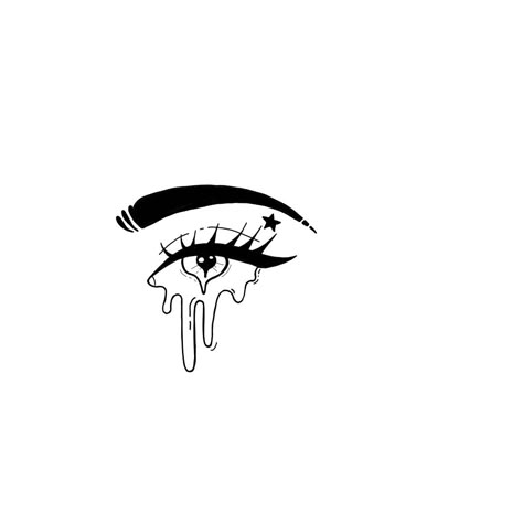 Billie Eilish Eyes Tattoo, Minimalistic Eye Tattoo, Teary Eye Tattoo, Eye Roll Tattoo, Dripping Eye Tattoo, Eye Plant Tattoo, Crying Eye Tat, Eye Tattoo Outline, Eye Tattoo Drawing