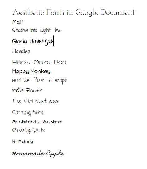 Pretty Fonts On Google Docs, Aesthetic Fonts On Google Slides, Good Fonts On Google Docs, Google Doc Notes Ideas, Google Doc Fonts Aesthetic, Cute Fonts For Google Docs, Google Docs Tips And Tricks, Aesthetic Fonts On Google Docs, Pretty Google Doc Notes