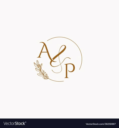 Ap Wedding Logo Design, Ap Letters Design, Ap Initial Logo, Ap Wedding Logo, P And A Logo, Ap Logo Design Fonts, A And P Logo, Ap Logo Design Letter, Ap Logo Design