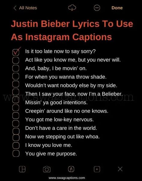 Justin Bieber Lyrics To Use As Instagram Captions In 2023 Justin Bieber Quotes Lyrics, Justin Bieber Song Lyrics, Justin Timberlake Lyrics, Instagram Captions Songs, Sorry Lyrics, Justin Bieber Lyrics, Justin Bieber Songs, Song Captions, Ed Sheeran Lyrics