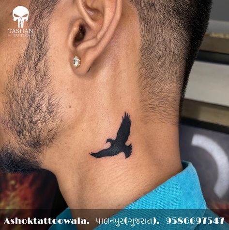 TashanTattoo
AshokTattooWala
S.20. Tirupati plaza
Opp. New bus stand
Near gd modi collage
Palanpur (gujrat)
9586697547
9687533310 Neck Bird Tattoo, Doves Tattoo Design, Side Neck Tattoo For Guys, Tattoo Birds, Tattoo On Neck, Bird Tattoo Men, Best Love Pics, Side Neck Tattoo, Lower Stomach