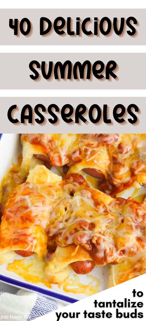 Are you looking for a delicious and crowd-pleasing dish to make this summer? Look no further! We have 50 easy summer casserole recipes that will tantalize your taste buds. So bust out your trusty 9×13 and enjoy the fresh flavors of summer in one of these delicious bakes. Easy End Of Summer Meals, Easy Dinner Ideas To Feed A Crowd, Simply Dinner Ideas Simple Recipes, Easy Dinners For A Crowd Large Families, Easy Dinners For 8 People, Summer Entrees For A Crowd, Easy Healthy Meals For A Crowd, Sunday Family Meals, Thursday Supper Ideas