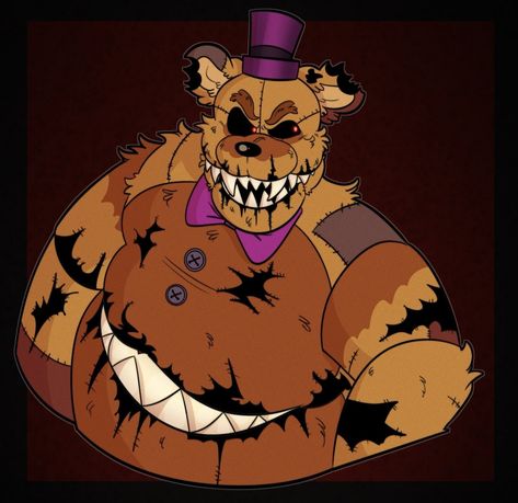 Nightmare Fredbear Fanart, Fredbear Fanart, Springbonnie And Fredbear, Fnaf Plus, Nightmare Fredbear, Nightmare Freddy, Su Fanart, Walton Files, Wallpapers Halloween