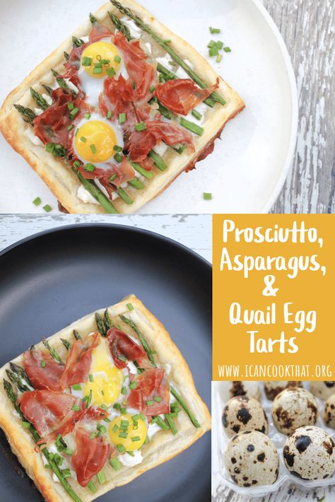 Quail Egg Quiche, Egg Quiche, Batch Cocktail Recipe, Prosciutto Asparagus, Egg Pie, Honey Simple Syrup, Scrumptious Food, Savory Pies, Sprinkle Party