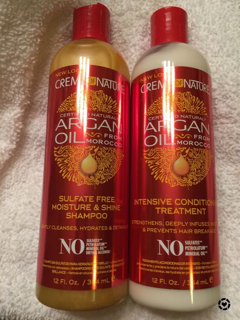 Creme Of Nature Shampoo, Creme Of Nature Argan Oil, Cream Of Nature Hair Products, Crème Of Nature, Creme Of Nature Products, 4c Haircare, Best Hair Conditioner, Creme Of Nature, 4c Hair Care