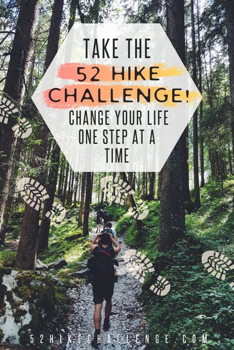 Make 2020 your best year ever with the 52 Hike Challenge! Sign up today and commit to changing your life with the most life changing challenge ever. #52hikechallenge2020 #52hikechallengetracker #52hikechallengerules #hikingtips #besthikesever #besthikes #besthikesintheus #besthikesintheworld Hiking Challenge, How To Train For A 20 Mile Hike, Training For A Hiking Trip, Benefits Of Hiking, Beginner Hiking, Hiking Workout, Hiking Training, Hiking Food, Hiking Places