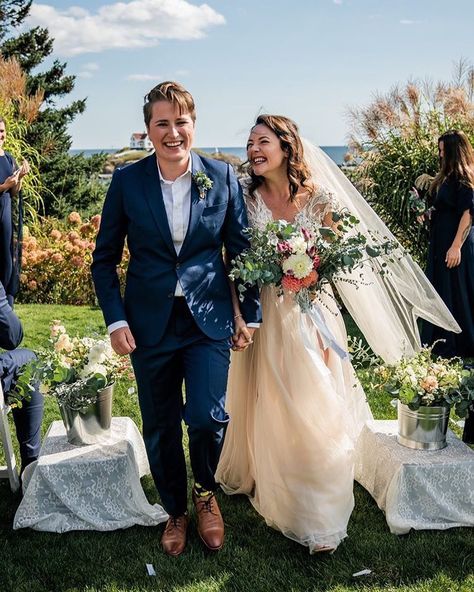 Bindle & Keep on Instagram: “Small weddings with big smiles captured by @novaefilmandphoto” Queer Weddings, Big Smiles, Small Weddings, Small Wedding, Wedding Attire, Keep On, Couple Photography, Wedding Sneaker, Wedding Shoe