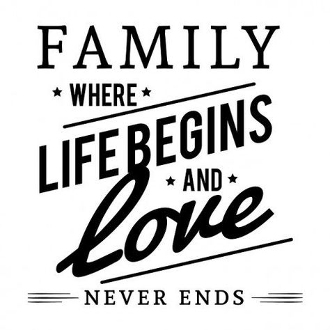 Family, Where Life Begins and Love Never Ends. Words to write on the wall for baby, or just write them in a card, or text them. #quotes #forbaby #family #greetingcards Group Dp, Good Quotes, Family Canvas, Original Quotes, Whatsapp Dp Images, Saatchi Online, Whatsapp Dp, Smash Book, Family Quotes