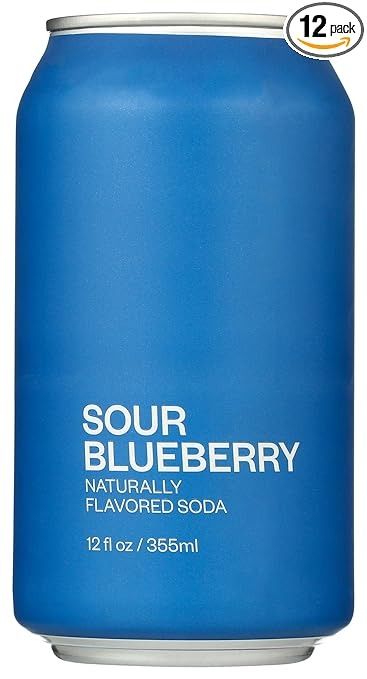 Amazon.com : United Sodas Of America, Sour Blueberry Naturally Flavored Soda, 12 Fl Oz (Pack of 12) : Grocery & Gourmet Food Gourmet Food, Gourmet Recipes, The Unit, Nature