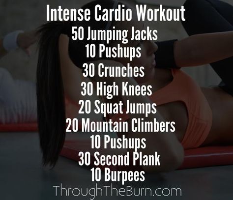 Intense Cardio Workout Exercise At Home No Equipment, Kid Workout Routine, At Home Cardio Workout, Challenge Sport, Plus Size Exercise, Home Cardio Workout, Gym Group, At Home Cardio, Strength Training At Home