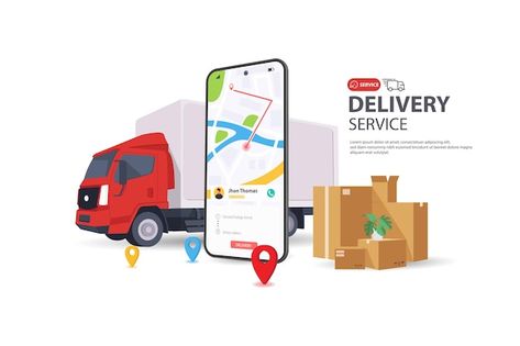 Company Banner, Truck Delivery, Work Graphic, Job Poster, Linkedin Banner, Parcel Service, Parcel Delivery, Graphic Design Photoshop, Design Photoshop