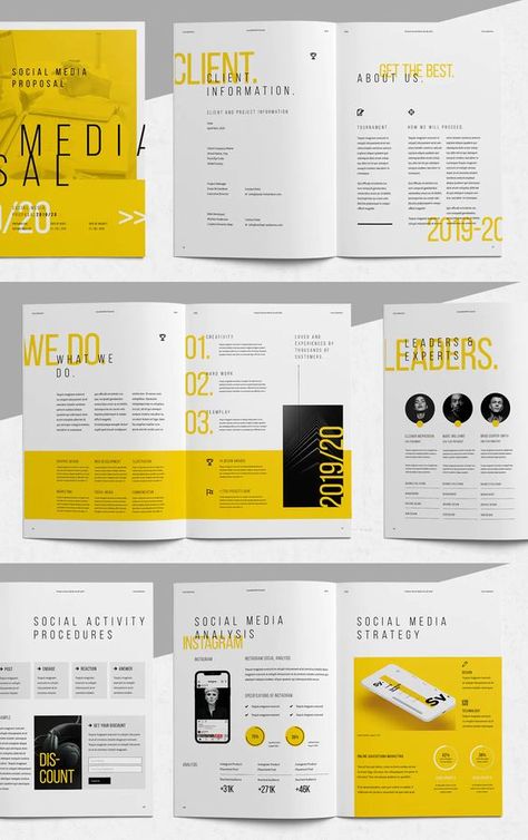 Business Proposal Brochure Template INDD - 40 pages Proposal Brochure, Proposal Design, Letter Format, Social Activities, Business Proposal, First Page, Brochure Template, Letter Size, Creative Business