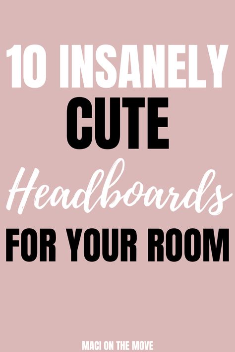 In need of headboard inspiration ideas? Here are ten insanely cute headboard inspirations for your room. Tie the whole look together with a beautiful headboard. #upholsteredheadboard #woodenheadboard Cute Headboards, Wall Headboard Ideas, Sustainable Living Aesthetic, Headboard Inspiration, Diy Bed Headboard, Beautiful Headboards, Living Room Wall Decoration, Vintage Apartment, Art Deco Bedroom