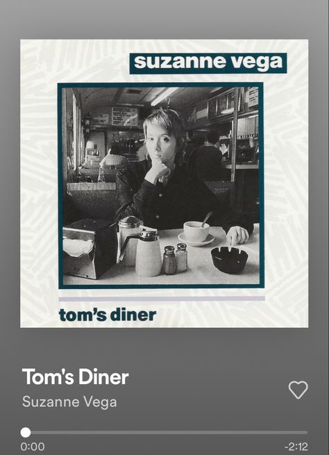 Toms Diner, Tom's Diner, Suzanne Vega, Diner, Songs, Movie Posters