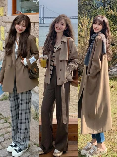 Korean Style Outfits, Ootd Korean, Outfit Korean Style, Korean Outfit Street Styles, Outfit Korean, Korean Casual Outfits, Traje Casual, Korean Girl Fashion, Causual Outfits