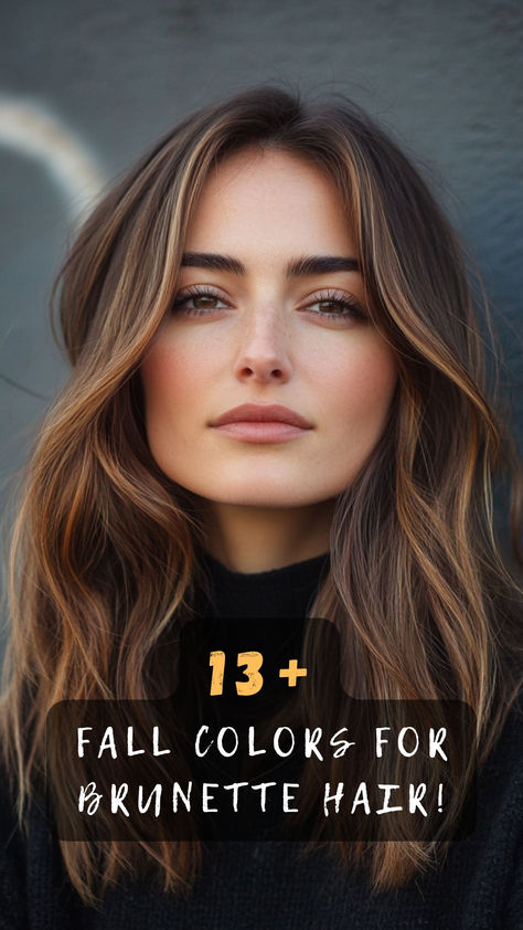 Dreaming of a warm, autumn-inspired look? Tap here for rich and warm hair color ideas perfect for brunettes looking to embrace the season. 🌰🍁 #AutumnHair #BrunetteShades #WarmColors #SeasonalStyle #HairInspo Autumn Brunette Hair, Warm Autumn Hair Color, Warm Fall Hair Color, Warm Hair Color Ideas, Fall Auburn Hair, Warm Brunette Hair Color, Fall Hair Colors For Brunettes, Cinnamon Balayage, Colors For Brunettes