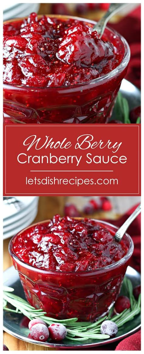 Thanksgiving Cranberry Sauce, Whole Berry Cranberry Sauce, Thanksgiving Cranberry, Cranberry Sauce Thanksgiving, Fresh Cranberry Sauce, Easy Cranberry Sauce, Cranberry Thanksgiving, Thanksgiving Appetizer Recipes, Traditional Thanksgiving