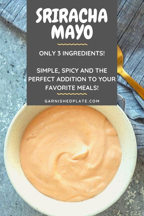 Sriracha Mayo Recipe, Sriracha Mayo Sauce, Siracha Sauce, Mayo Sauce, Sriracha Mayo, Tiny Steps, Sriracha Sauce, Sushi Recipes, Love Eat