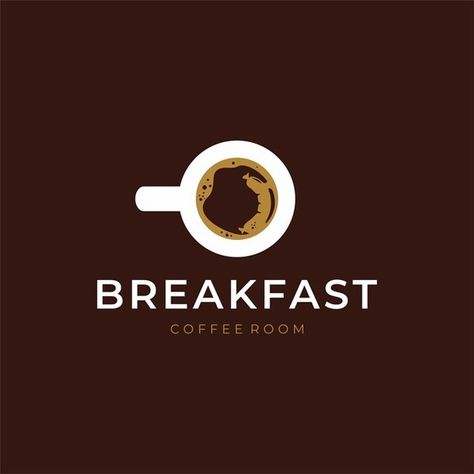 Breakfast coffee modern logo design minimalist identity branding Breakfast Logo, Modern Logo Design Minimalist, Minimalist Logo Branding, Logo Design Website, Logo Design Inspiration Creative, Coffee Room, Breakfast Coffee, Logo And Identity, Identity Branding