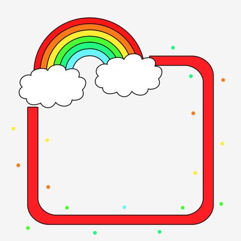 rainbow clipart,simple,creative,lovely,cartoon,frame,color rainbow,children frame,kids frame,frame clipart,border clipart,cute clipart,cartoon clipart,creative clipart,simple clipart Rainbow Clipart Free, Cartoon Frame, Frame Cartoon, Rainbow Promise, Rainbow Children, Rainbow Border, Cute Frame, Cute Border, Art School Supplies