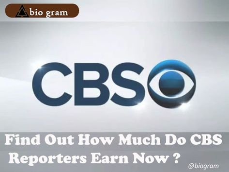 How much do CBS Reporters earn now ? A CBS News Reporter earns an average annual salary of $43,839. #CBS #CBSNetwork #CBSBroadcasting #CBSStudios #CBSFamily #news #viral #CBSShow #CBSFans #CBSOriginals #CBSSeries #CBSTV #Usatoday News Reporter, Cbs News, Usa Today, Quick Saves, Instagram