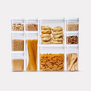 Shop Kitchen Storage Online and in Store - Kmart Bedroom Snack Bar, Caravan Storage Ideas, Space Saving Storage Ideas, Small Space Kitchen Storage, Caravan Hacks, Caravan Storage, Pantry Inspiration, Pantry Containers, Stuff For House