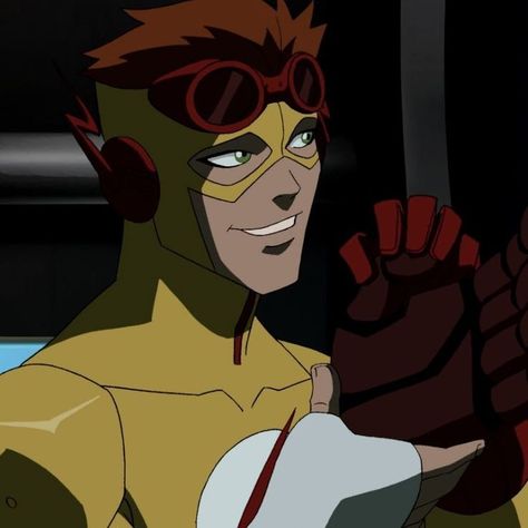 Wally West Pfp, Wally West Wallpaper, Wally West Icon, Kid Flash Young Justice, Dc Young Justice, Wally West Flash, Young Justice Wally, Wally West Young Justice, Fictional Character Crush