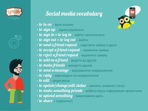 The social media vocabulary Social Media Vocabulary, Social Media Trends, Reading Resources, Writing Words, English Words, Online Games, Learn English, Vocabulary, The Social