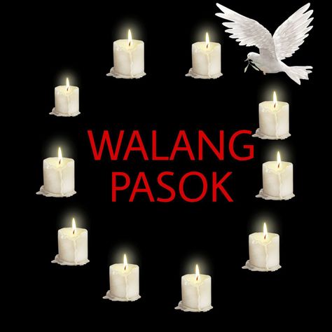 Walang pasok Prayer Circle, Flameless Candle, Candles