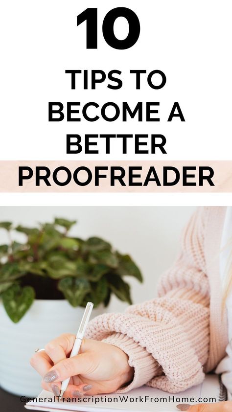 If you're interested in getting freelance proofreading jobs, it's crucial to fine-tune your skills. Here are 10 essential proofreading tips that will help you become a top-notch proofreader and get more lucrative work-from-home, online proofreading jobs. Proofreading Jobs From Home, Best Part Time Jobs, Job Applications, Extra Income Ideas, Proofreading Jobs, Best Online Jobs, Freelance Writing Jobs, 9 5 Job, Legit Work From Home