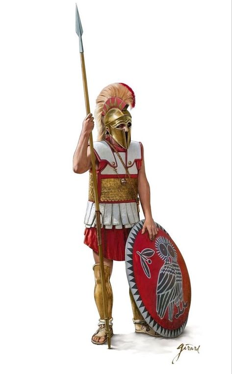 Greek Hoplite Art, Ancient Rome Clothing, Bronze Age Civilization, Greek Soldier, Ancient Greek Pottery, Classical Greece, Roman Soldier, Historical Warriors, Hellenistic Period