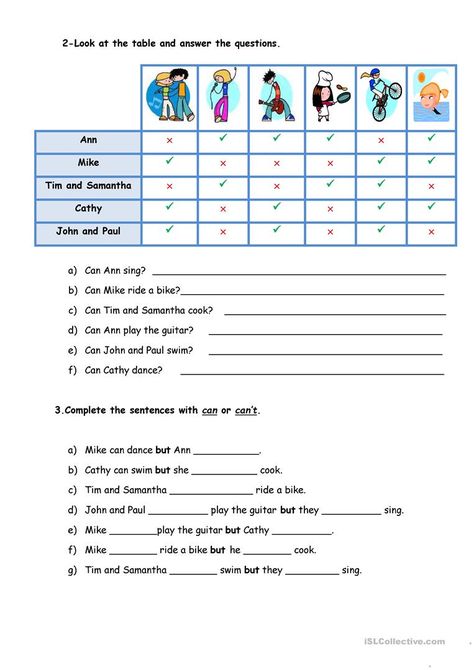 Can Verb, Teaching Ell Students, Modal Verbs, English Grammar For Kids, Grammar For Kids, English Activities For Kids, English Exercises, Verb Worksheets, English Worksheets For Kids