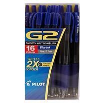 Pilot - G2 Gel Roller Ball, Retractable, Fine, Blue - 14 Pens [CLUB] G2 Pens, Pilot G2 Pens, Comfort Box, Fine Point Pens, Blue Gel, Gel Ink Pens, Enjoy Writing, Roller Ball, Sam's Club