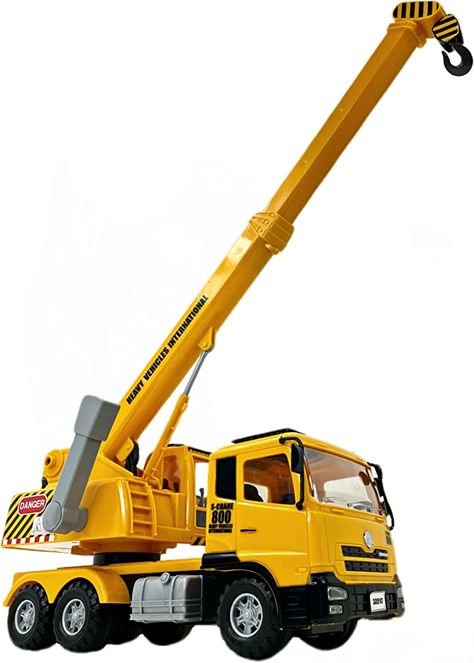 Crane Car, Toy Crane, Truck Cranes, Big Car, Emotional Skills, Toy Trucks, Construction Site, Personalized Accessories