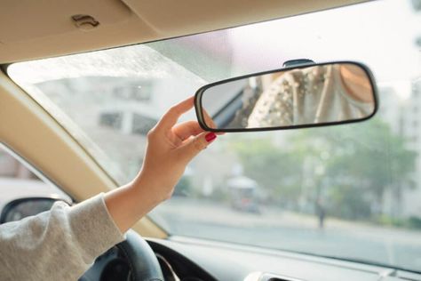 Is your rearview mirror loose? This is a common problem for shared cars with drivers of different heights or for families who use their rearview mirror to Vinyl Mirror, Car Mirror Decals, Mirror Vinyl, Mirror Decal, Custom Vinyl Stickers, Mirror Ball, Birthday Board, Retro Font, Flash Cards