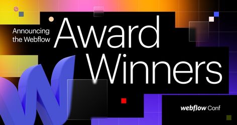 Announcing the 2022 Webflow Awards Winners Giveaway Announcement Design, Winner Post, Winner Graphic, Announcement Board, Prize Giveaway, Winner Announcement, Title Design, Contest Winner, Visual Development