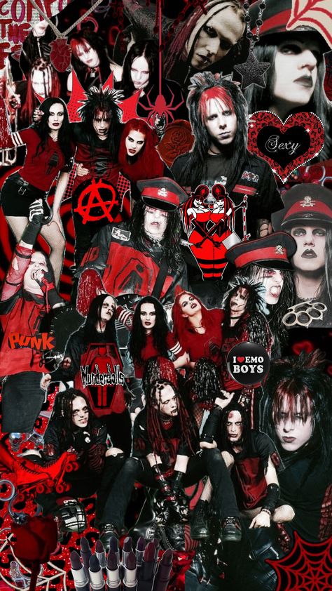 Murderdolls timelapse wallpaper #wallpaper #music #murderdolls #murderdollsjoeyjordison #metal Joey Jordison, Wallpaper Music, Slipknot, Wallpaper Wallpaper, Music