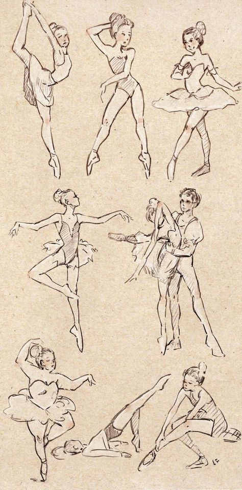 Ballet Drawings, Ballerina Drawing, Dancing Drawings, Arte Inspo, Arte Sketchbook, Figure Drawing Reference, Art Poses, Book Art Drawings, Art Tutorials Drawing