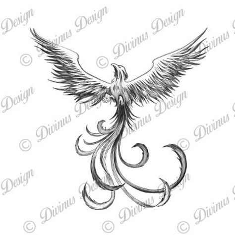 Fire Phoenix Tattoo Colored black and grey versions | Etsy Fire Phoenix Tattoo, Phoenix Bird Art, Phoenix Tattoo Feminine, Phoenix Artwork, Solar System Tattoo, Phönix Tattoo, Dragonfly Tattoo Design, Phoenix Tattoo Design, Fire Tattoo