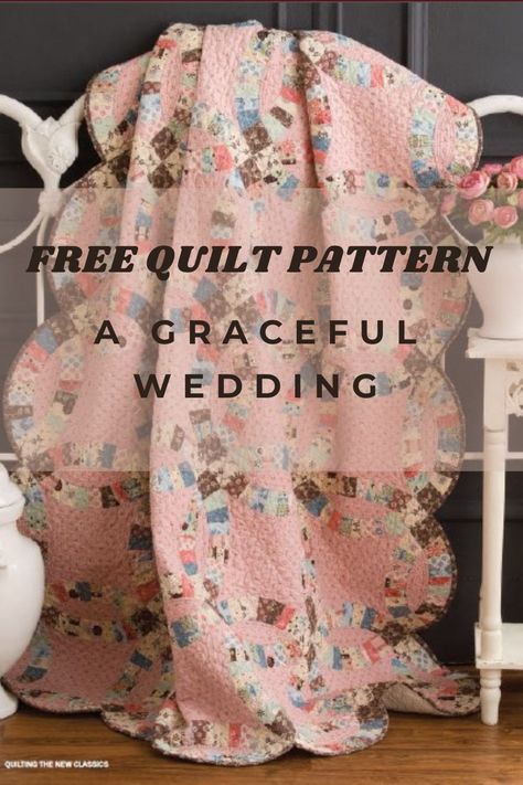 Double Wedding Ring, Double Wedding Ring Quilt, Double Wedding Rings, Wedding Ring Quilt, Wedding Quilt, Heirloom Quilt, Double Wedding, Easy Quilt Patterns, Free Quilting