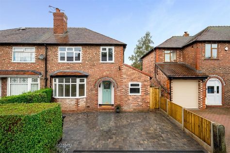 3 bedroom semi-detached house for sale in Dial Road, Hale Barns, Altrincham, WA15 for £600,000. Marketed by Gascoigne Halman, Hale Uk Semi Detached House, 1930s Semi Detached House Renovation, 1940s Semi Detached House, 3 Bed Semi Detached House Interior, Semi Detached House Extension Floorplan, Side Extension Semi Detached, Semi Detached House Extension, 1930s Semi Detached House, Suburban Home