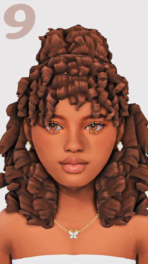 RebelleSims🖤 — ༺୨♡︎୧༺ Hair For Girls Maxis Match .✧. Part One... Sims 4alpha Hair, Sims 4 Kids Hair Maxis Match, Toddler Curly Hair, Toddler Hair Sims 4, Sims 4 Afro Hair, Cc Skin, Ts4 Hair, Kids Maxi, Sims 4 Cas Mods