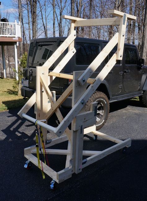 Building my hardtop lift - Jeep Wrangler Forum Diy Jeep Accessories, Jeep Hardtop Storage, Jeep Wrangler Tops, Jeep Wrangler Diy, Jeep Wrangler Forum, Diy Jeep, Jeep Tops, Jeep Wrangler Lifted, Lifted Jeep Wrangler