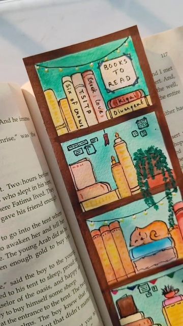 Bookmark Tracker, Cute Bookmark Ideas, Book Tracker Bookmark, Notebook Therapy, Cottagecore Winter, Bujo Art, Read It And Weep, Crow Books, Handmade Bookmarks Diy